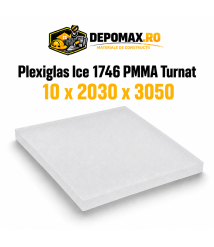 Plexiglas Ice 1746 PMMA turnat satinat 10 x 2030 x 3050 mm
